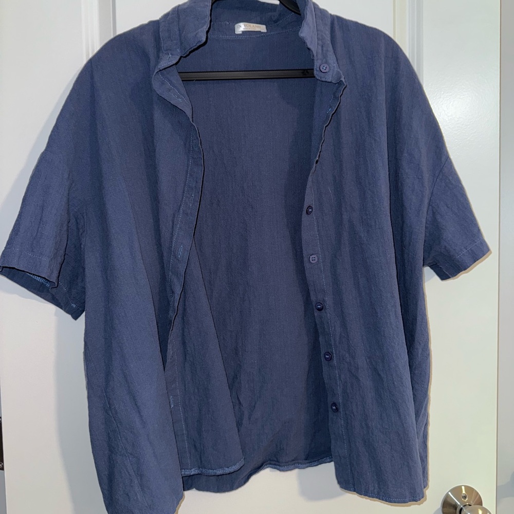 *price drop* IN’VOLAND Women’s Plus Size Casual Summer Set, Blue